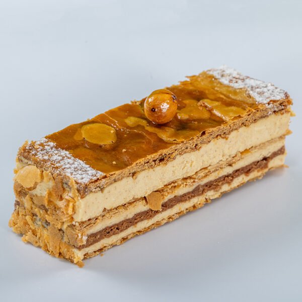 Millefeuille noisettes