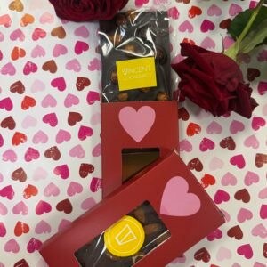 Tablette étui festif chocolat noir